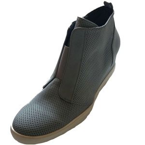 Women's Platform Sneakers Hidden Wedge Bootie